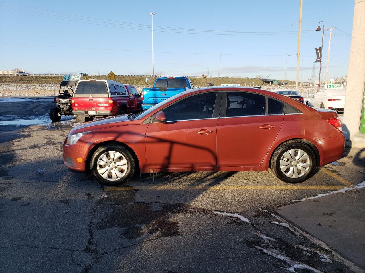 Chevrolet Cruze 2012 Orange Longueuil, - photo #2