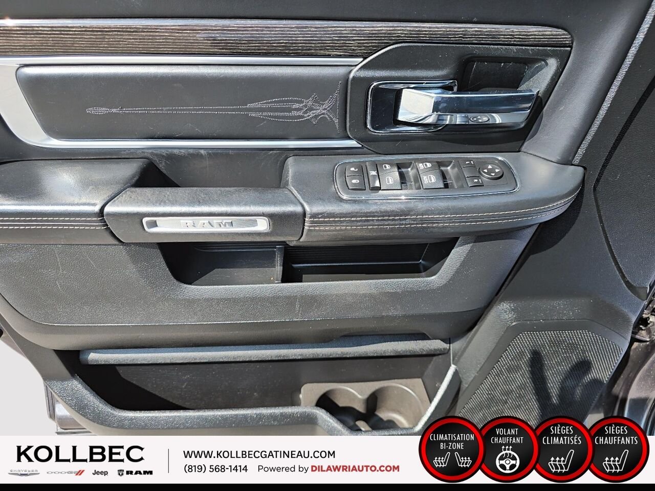 2016 RAM 1500 Limited CREWCAB 4x4 Grey Ottawa & Gatineau - photo #27