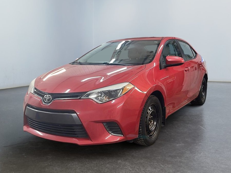 Toyota COROLLA LE 2016 Rouge
