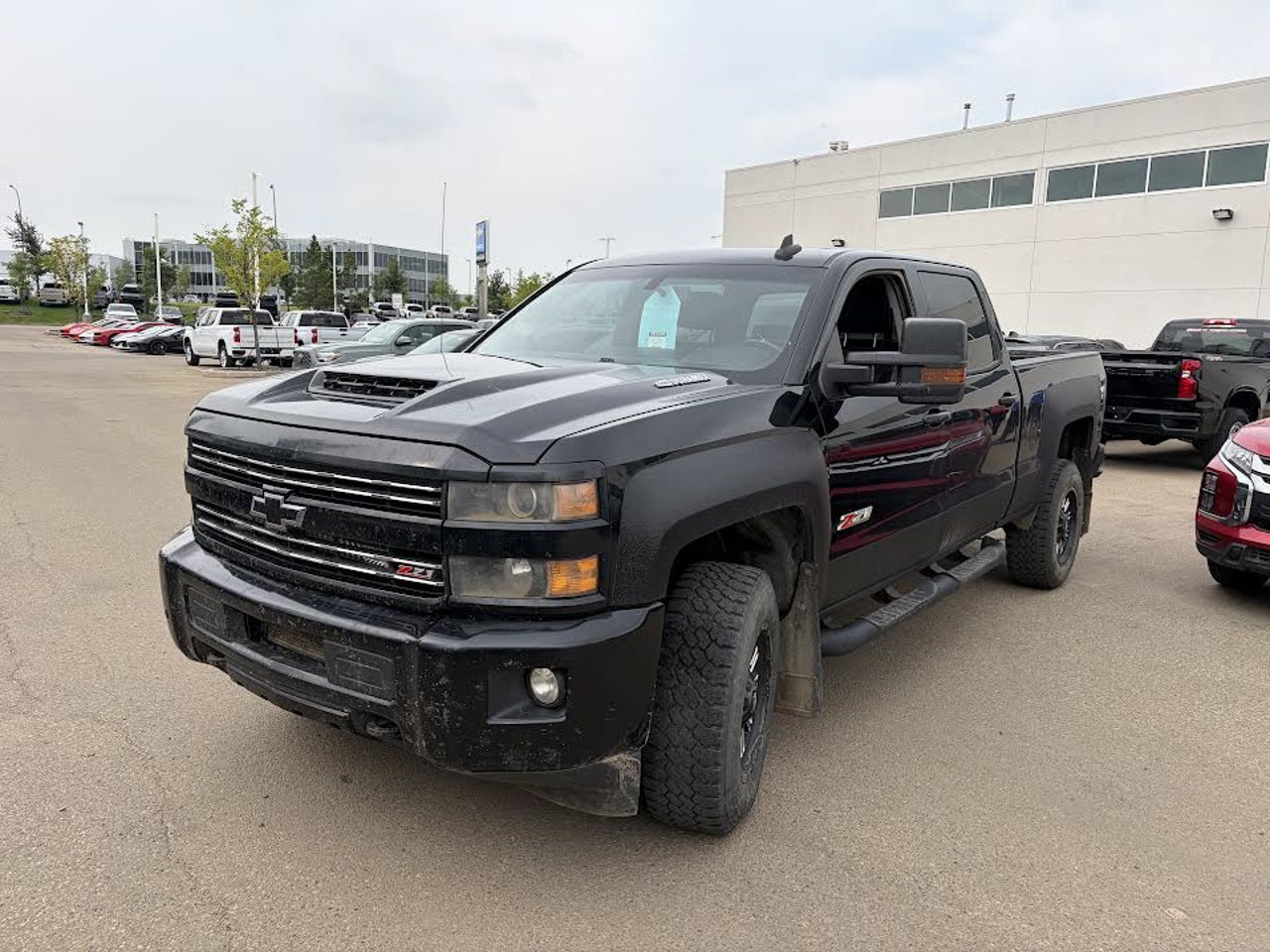 2017 Chevrolet Silverado 2500HD 4WD Crew Cab 153 LTZ Black Sherwood Park - photo #2