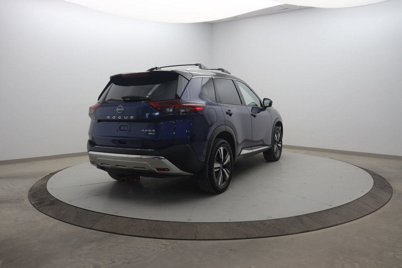 2022 Nissan Rogue VIN JN8BT3DD0NW270871 Caspian Blue 2-Tone Metallic Chicoutimi - photo #3