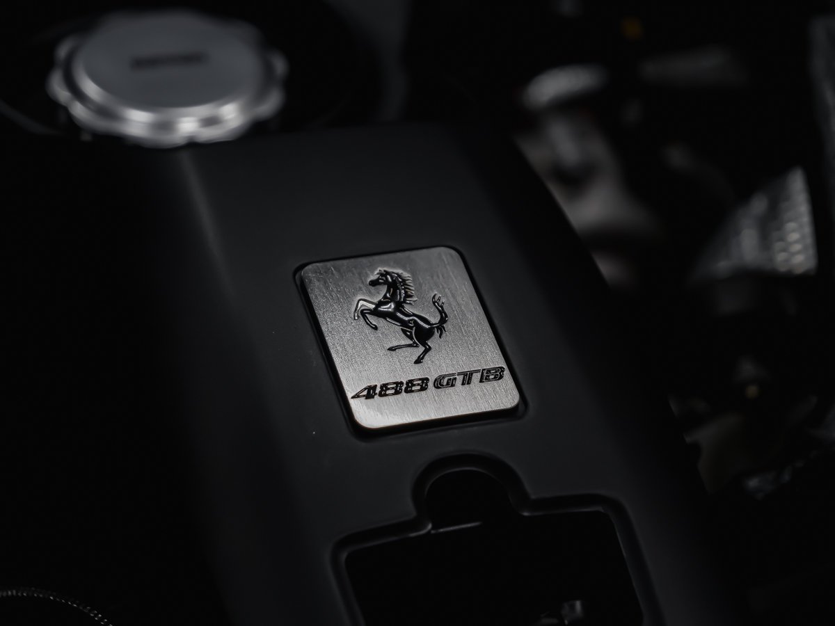 2016 Ferrari 488 GTB Black Montreal - photo #19