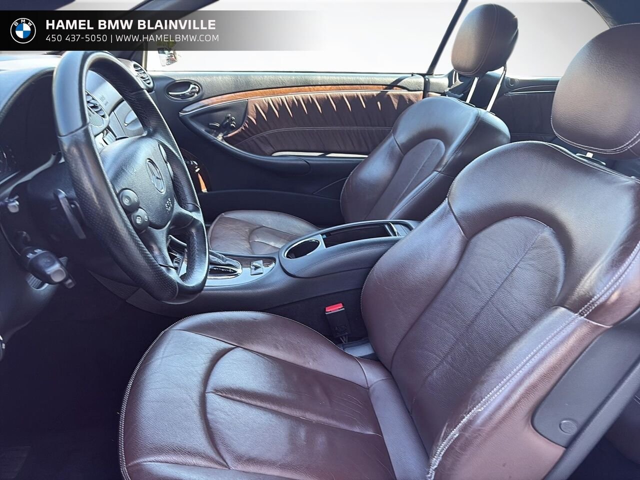 Mercedes-Benz Classe-CLK 2 portes Cabriolet, 3,5 L 2009 Blanc Blainville - photo #8