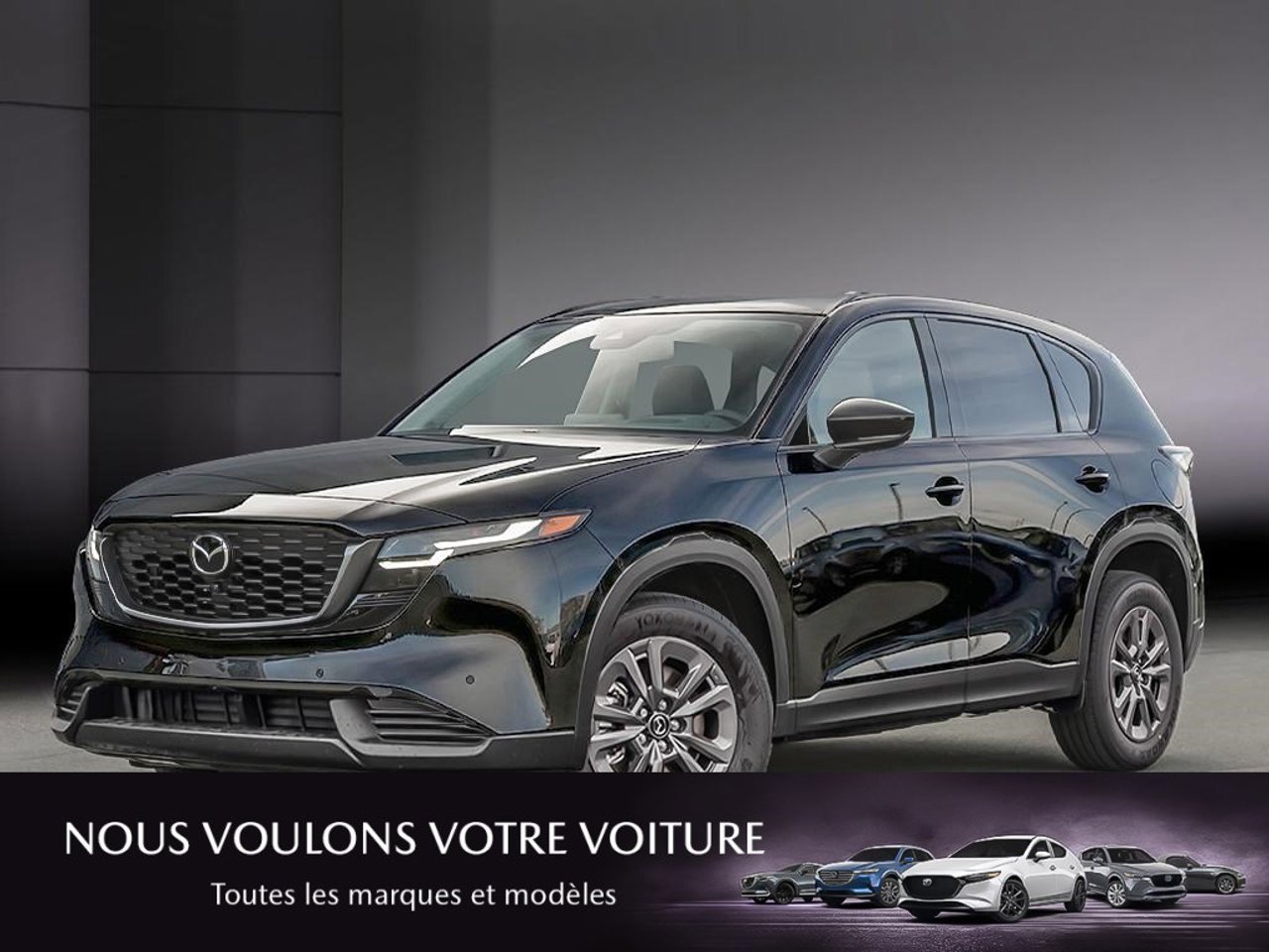 2026 Mazda CX-5 JM3KMAHA4T0167747 Jet Black Mica Mirabel - photo #0
