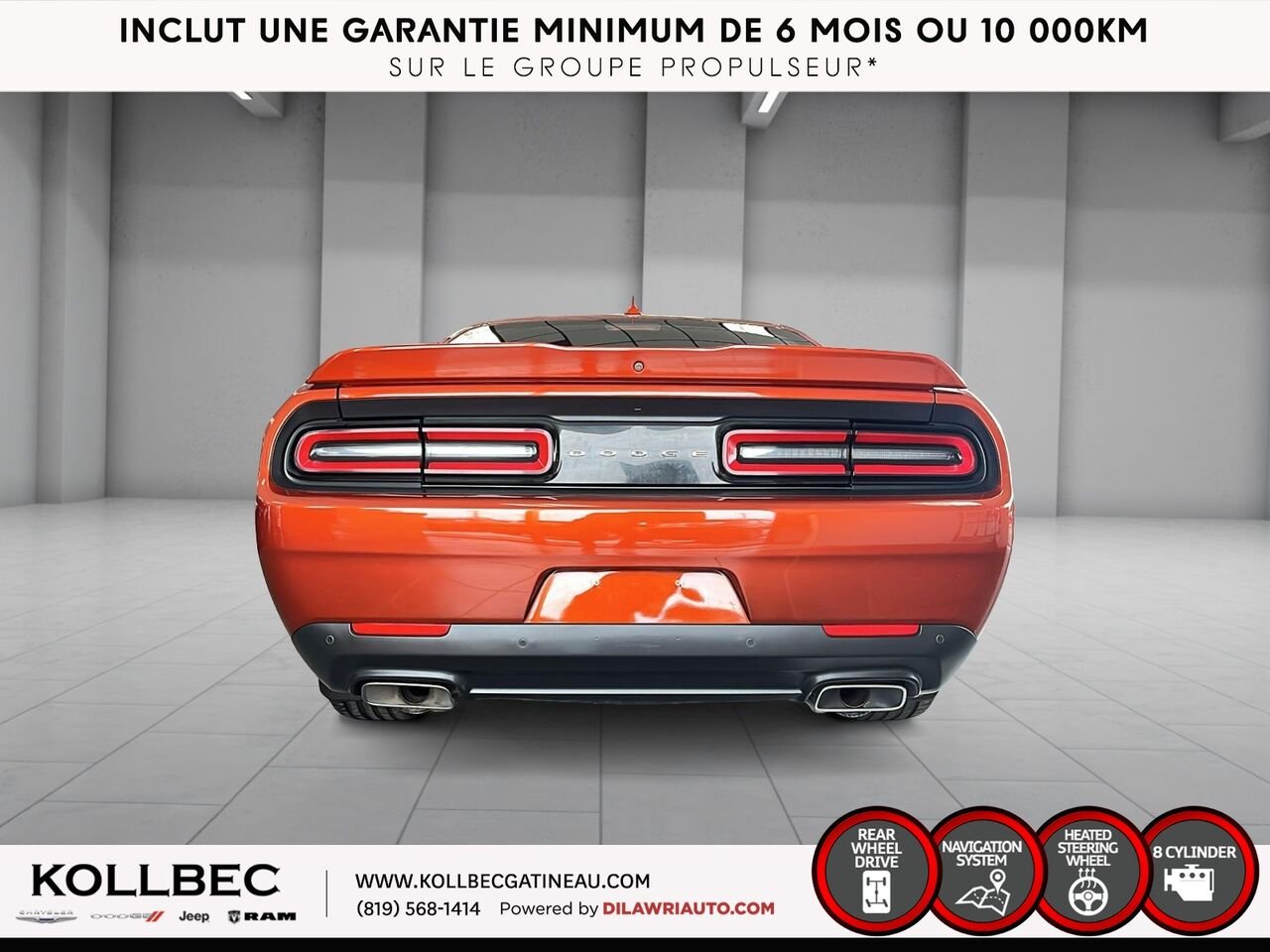 2021 DODGE CHALLENGER R/T Orange Ottawa & Gatineau - photo #15