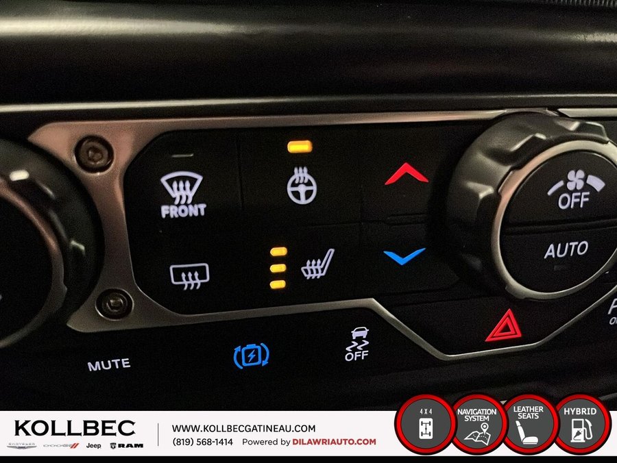 2023 Jeep Wrangler 4xe **UN PROPIO + CLEAN CARFAX + 2 TOITS + HYBRID BRANCHABLE** Black