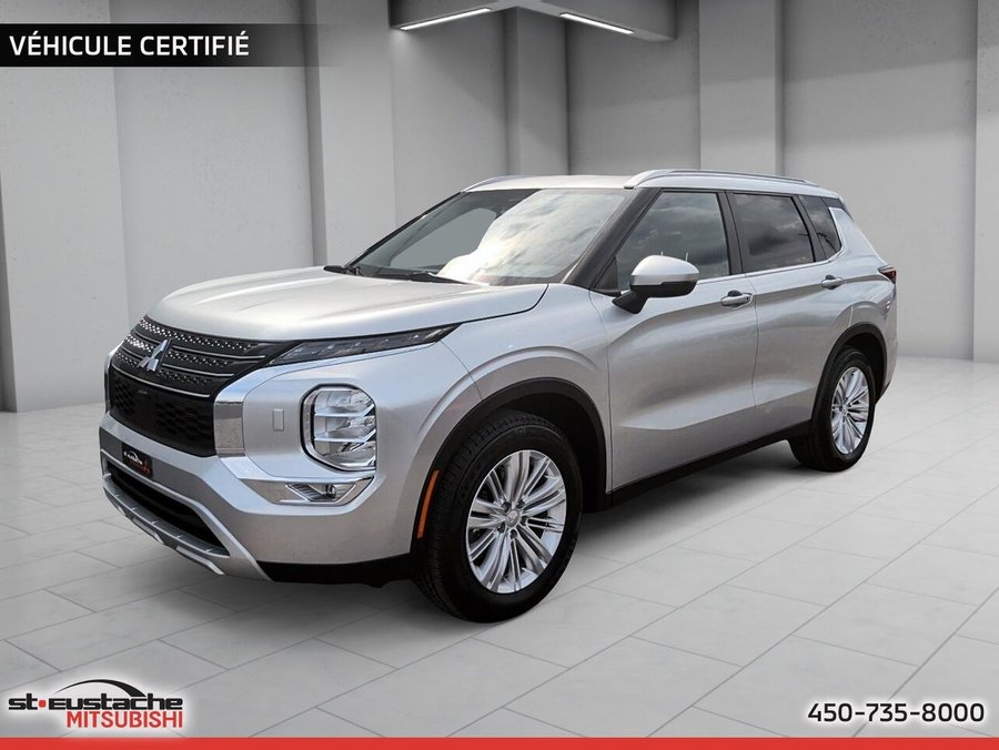Mitsubishi Outlander SE AWC-SIÈGES CHAUFFANT-TOIT PANORAMIQUE-CAMERA DE RECUL-BLUETOOTH 2022 Argent