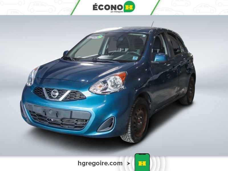 Nissan MICRA 2018 Bleu Saint-Eustache - photo #2