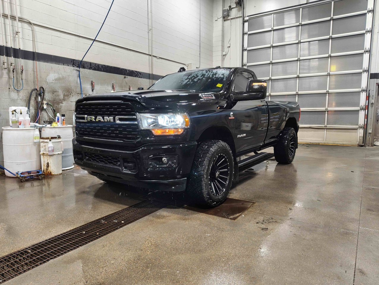 2024 Ram 3500 Big Horn 4x4 Reg Cab 8' Box Black Sherwood Park - photo #2