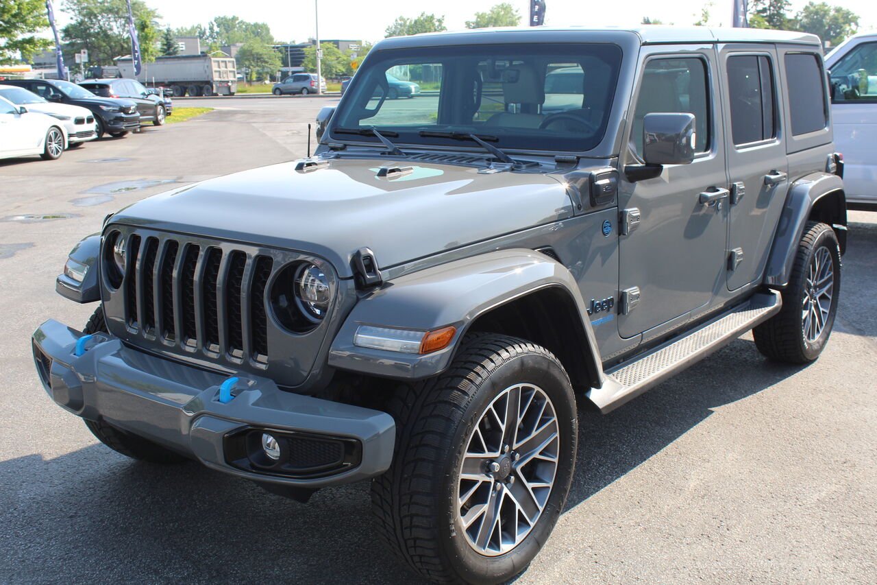 2022 Jeep Wrangler 4xe VIN: 1C4JJXP67NW138305 Grey Sainte-Rose - photo #1