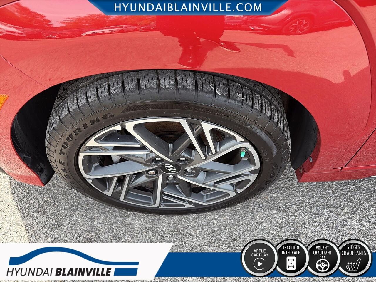 2022 Hyundai Kona Red Blainville - photo #7