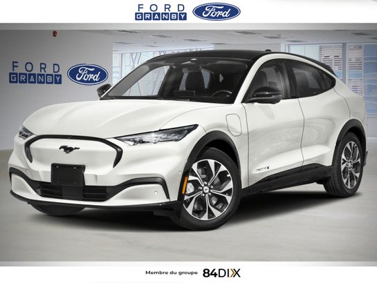 Ford Mustang Mach-E Haut de gamme TI 2025 Blanc astral métallisé trois couches