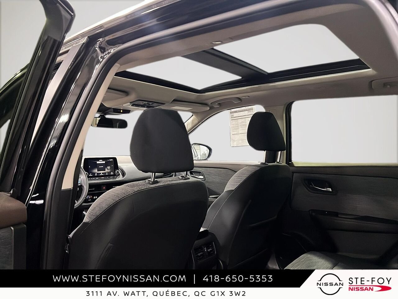 Nissan ROGUE SV TI TOIT OUVRANT 2023 Noir Ste-Foy - photo #16