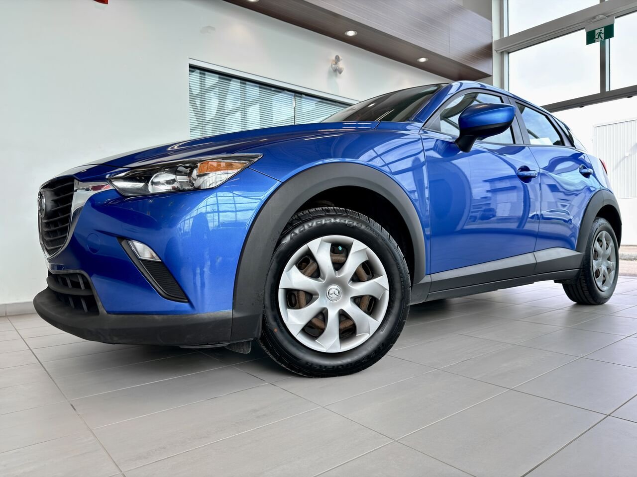 2017 Mazda CX-3 Blue Notre-Dame-des-Prairies - photo #1