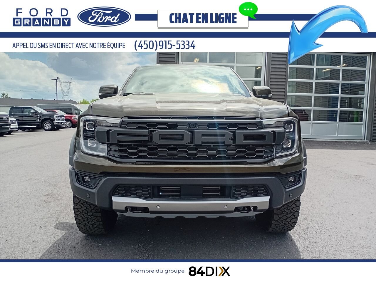 Ford RANGER 2024 Vert Granby - photo #2