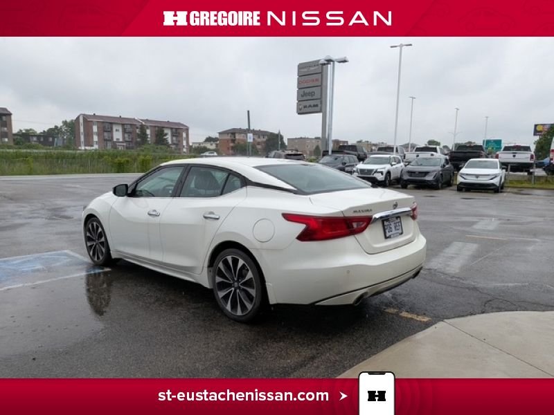 2017 Nissan Maxima White Laval - photo #8