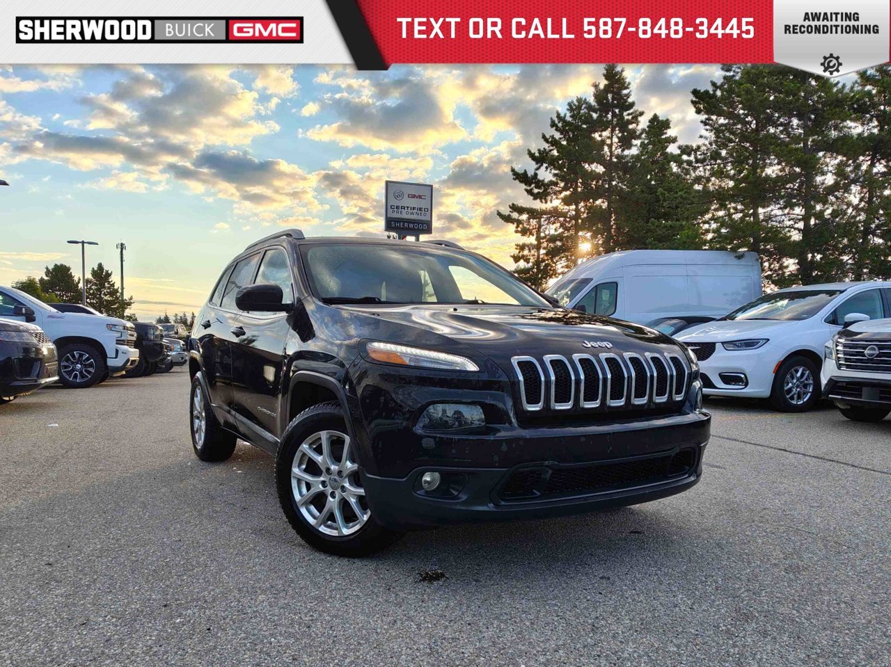 2016 Jeep Cherokee 4WD 4dr North Black Sherwood Park - photo #0