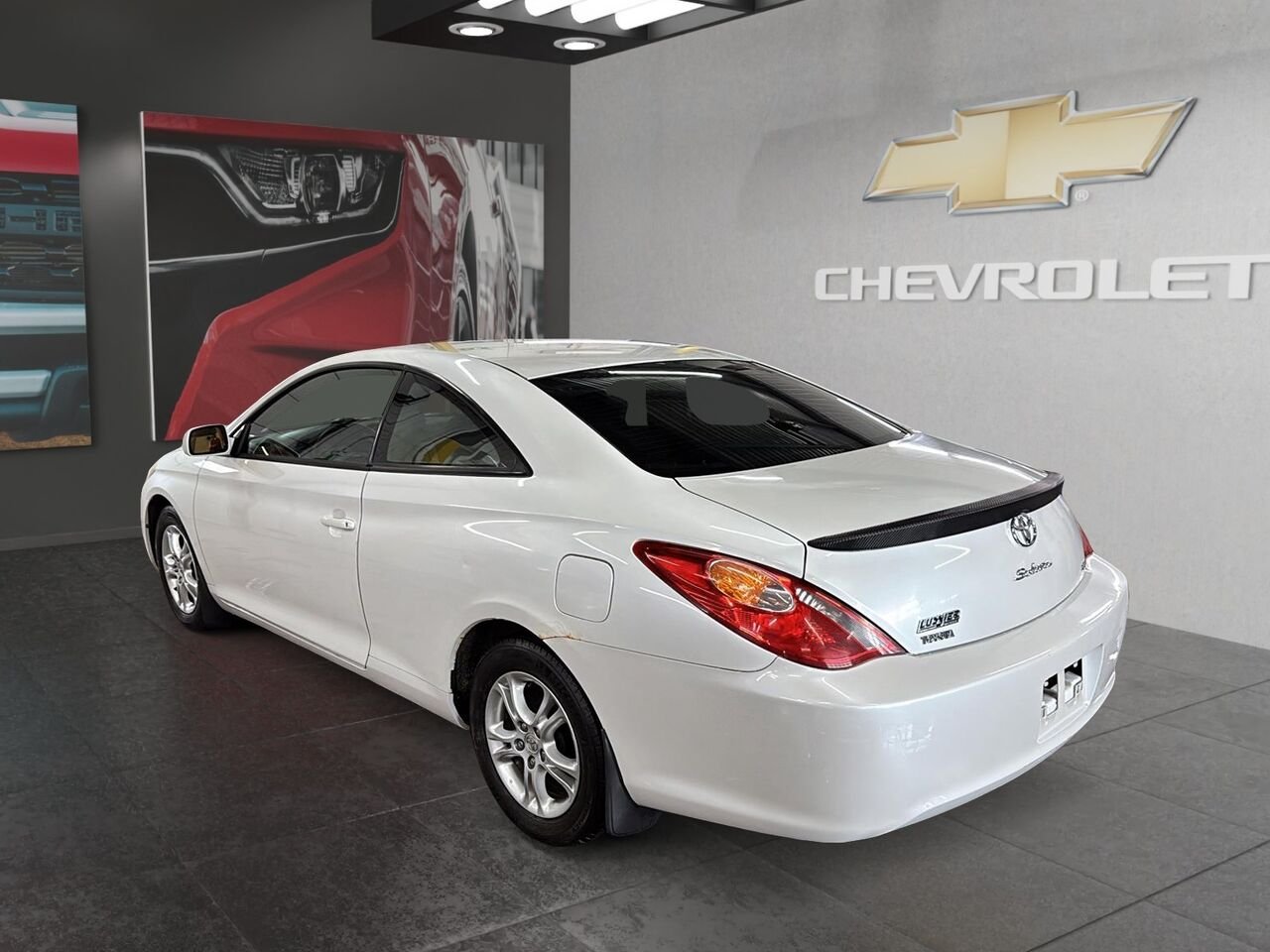 TOYOTA CAMRY SOLARA SE + BAS KILOMETRAGE 2005 Blanc Saint-Hyacinthe - photo #3