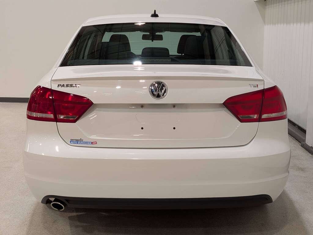 2014 Volkswagen Passat 4dr Sdn 1.8 TSI Man Comfortline White Val-David - photo #6