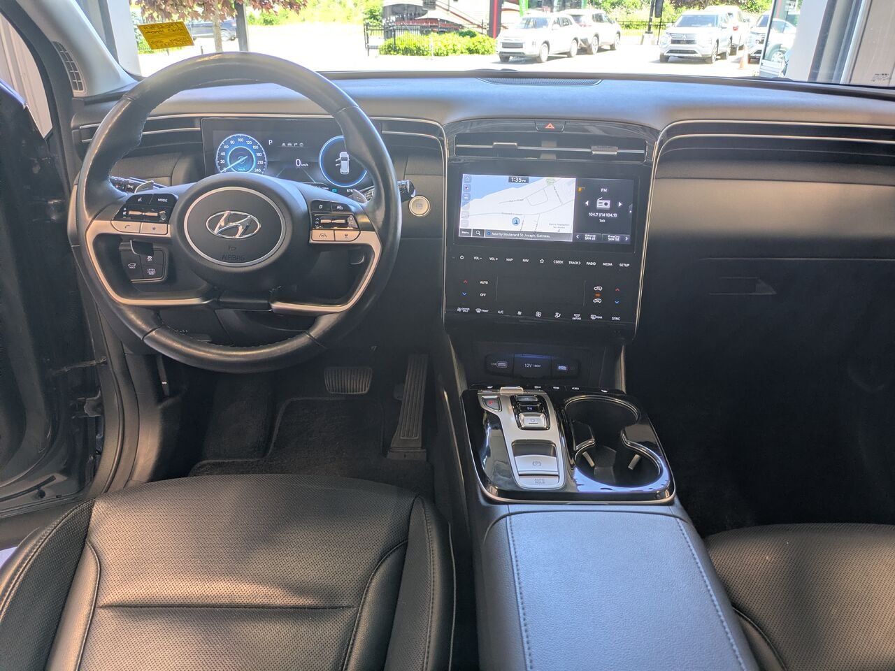 2023 Hyundai Tucson Hybrid Black Gatineau - photo #12