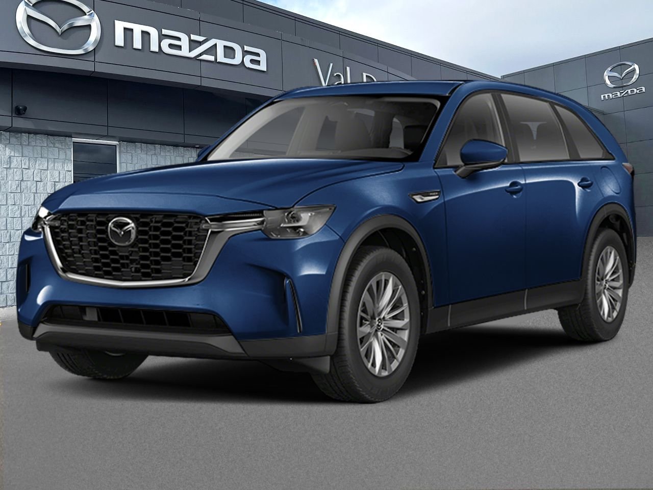 Mazda CX-90 hybride rechargeable GS TI, COMMANDE AUDIO AU VOLANT, VOLANT CHAUFFANT 2026 Bleu Val-David - photo #0