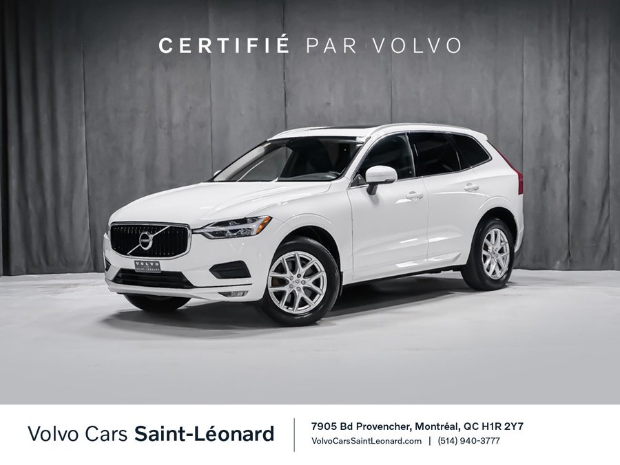 2021 Volvo XC60 T6 MOMENTUM CLIMATE White