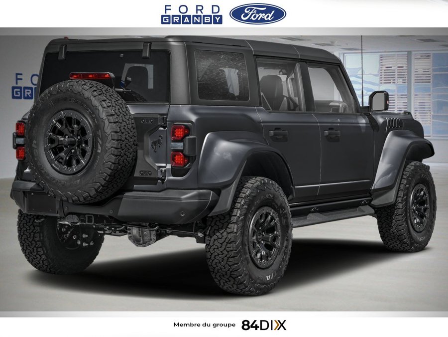 Ford Bronco Raptor 4 portes 4x4 2026 Noir ombre
