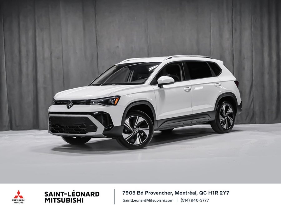 2025 Volkswagen Taos COMFORTLINE APPLE CAR PLAY SIÈGES CHAUFFANTS White