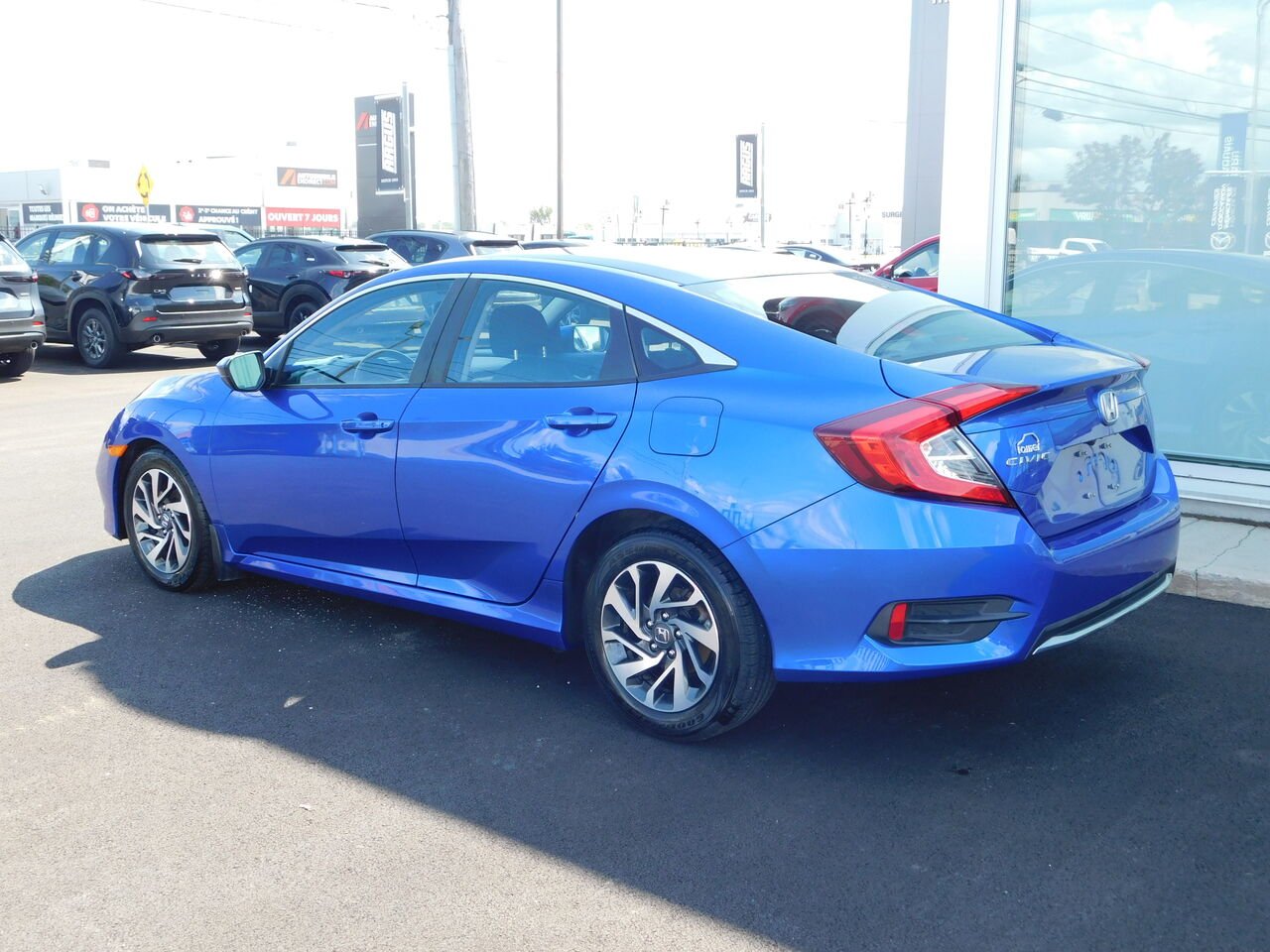 2019 Honda Civic Berline EX CVT Blue Gatineau - photo #4