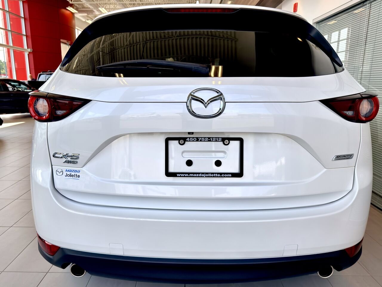 Mazda CX-5 GS AWD 2019 Blanc Notre-Dame-des-Prairies - photo #8