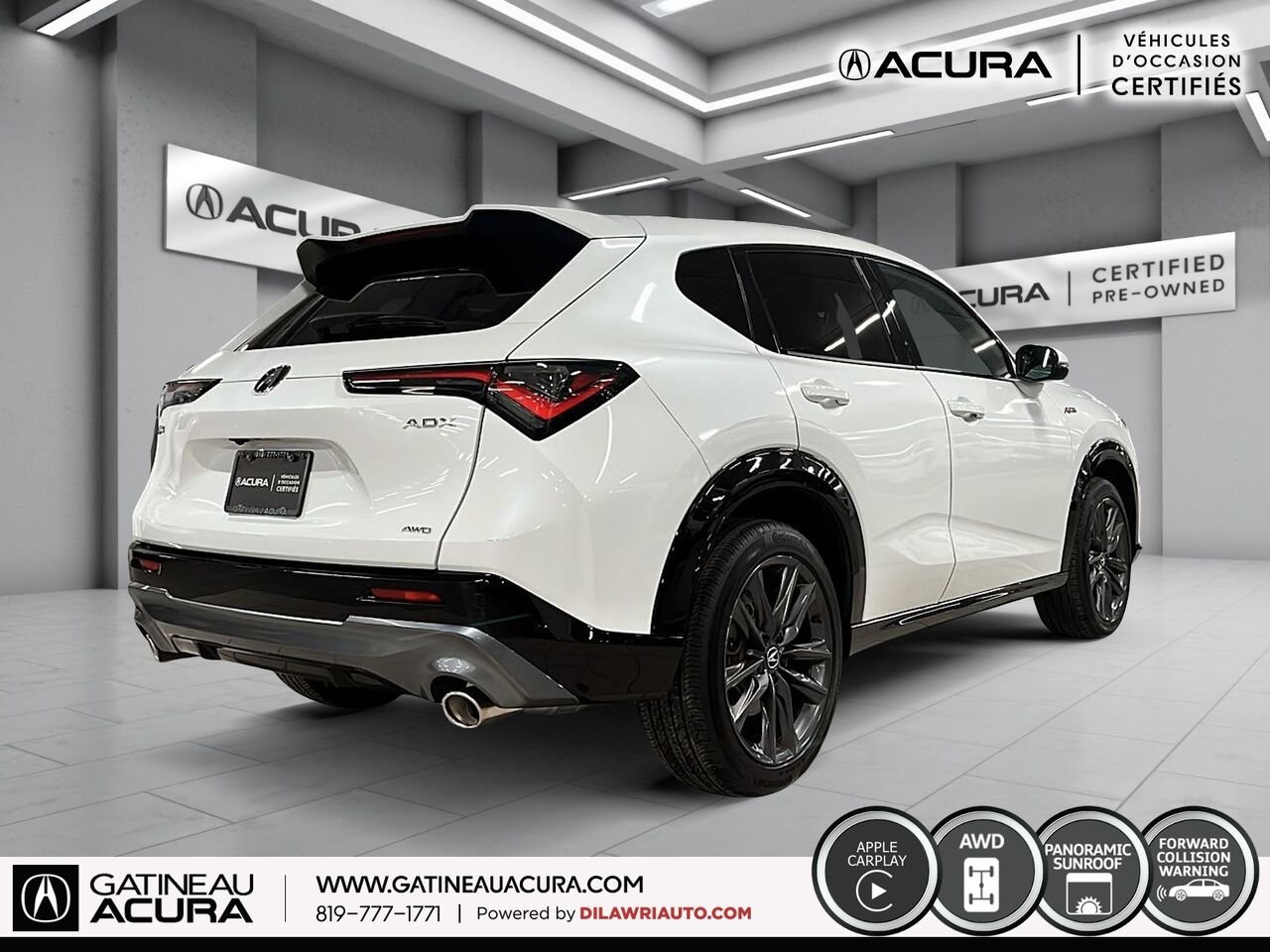 Acura ADX A-Spec AWD 2025 Blanc Ottawa & Gatineau - photo #15