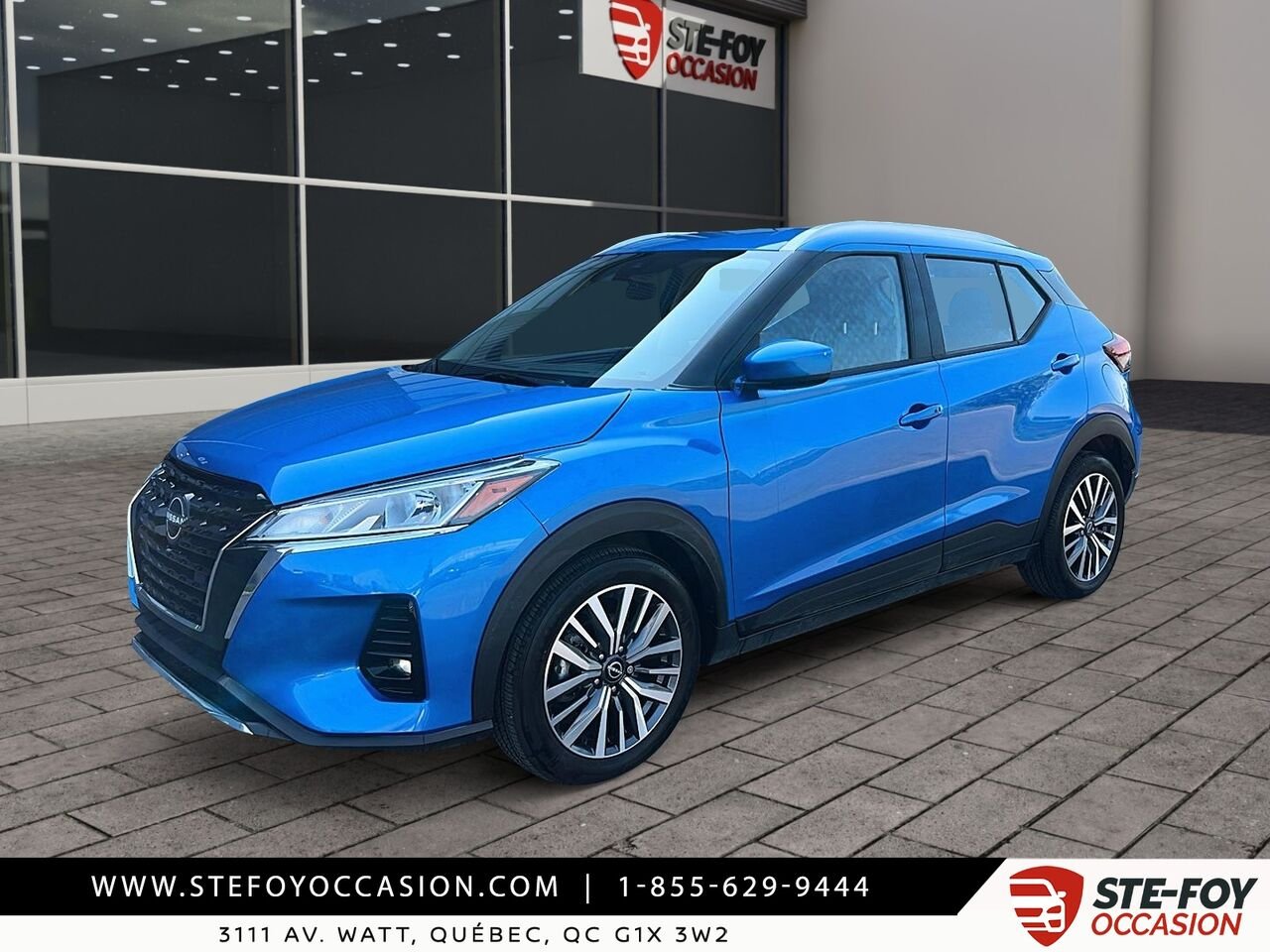 Nissan Kicks SV TA 2024 Bleu Québec - photo #0
