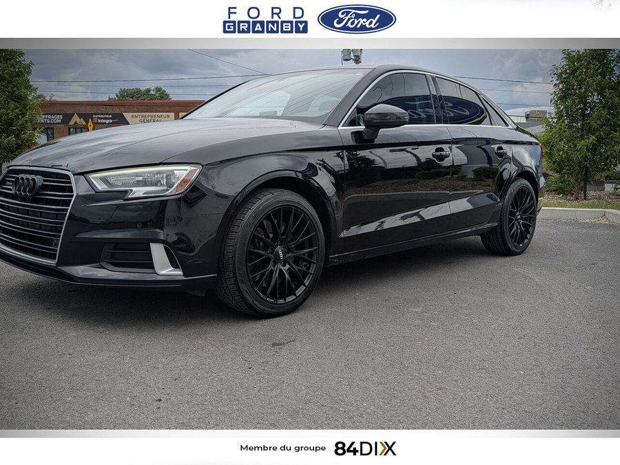 Audi A3 berline Komfort 45 TFSI quattro 2019 Noir