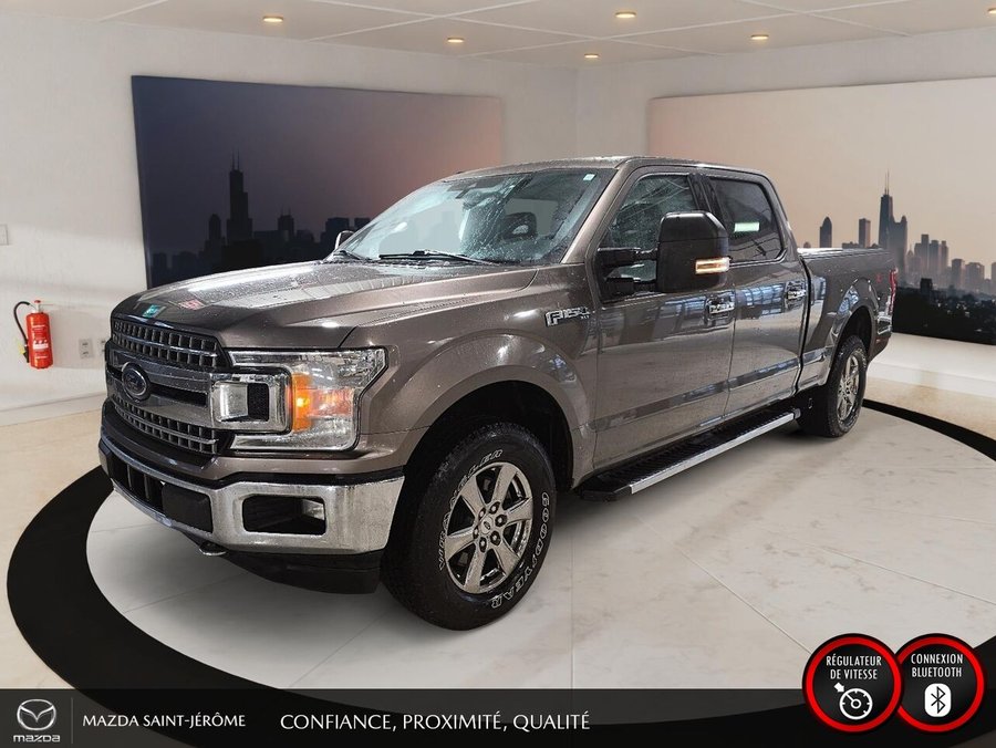 Ford F-150 XLT XTR | SuperCrew | 6,5 pi DE BOITE | V8 5L | 2020 Gris