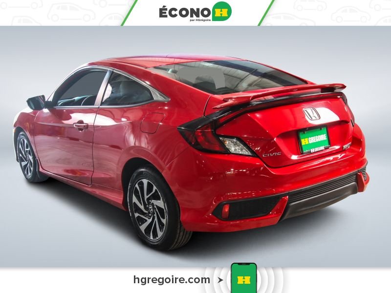 2018 Honda Civic Red Laval - photo #4