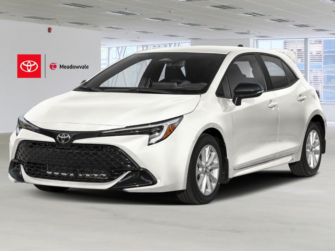 2026 TOYOTA Corolla Hatchback Toyota Safety Sense 3.0 + 8” Toyota Multimedia + 16” Alloy Wheels + Blind Spot Monitor System w/ Safe Exit Assist + Heated Front Seats . Come see it in our Showroom White Mississauga - photo #0
