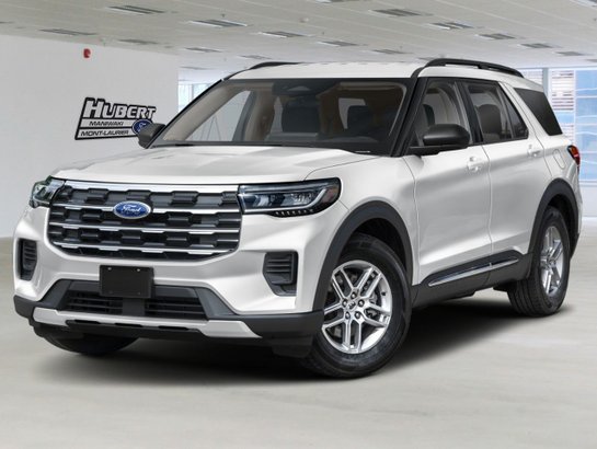 2026 Ford Explorer 2026 Space White Metallic