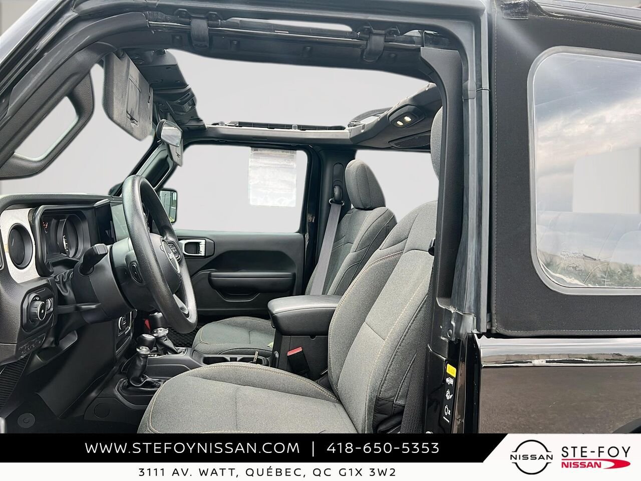 2024 Jeep Wrangler SPORT SOFT TOP QUICK ORDER PACK Black Ste-Foy - photo #12