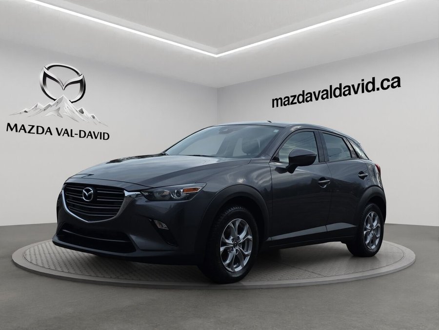 Mazda CX-3 GS TI BA, bluetooth, Volant chauffant, Paddle shift 2022 Gris