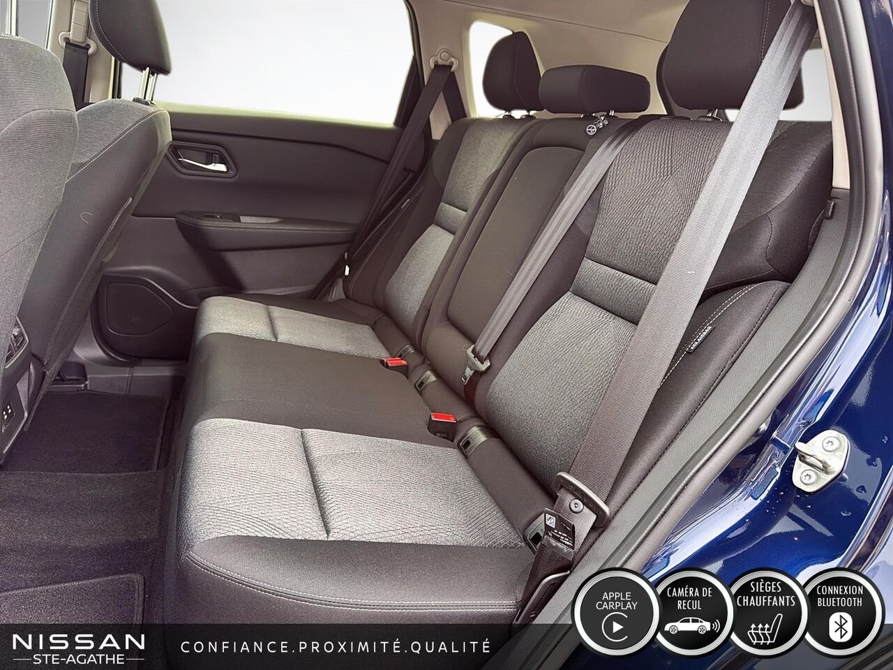 Nissan Rogue SV TI avec ensemble toit ouvrant 2025 Bleu Saint-Jérôme - photo #8
