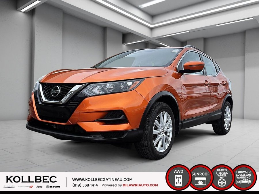 Nissan Qashqai *** UN PROPRIO + CLEAN CARFAX + BAS KILOMÉTRAGE*** 2022 Orange