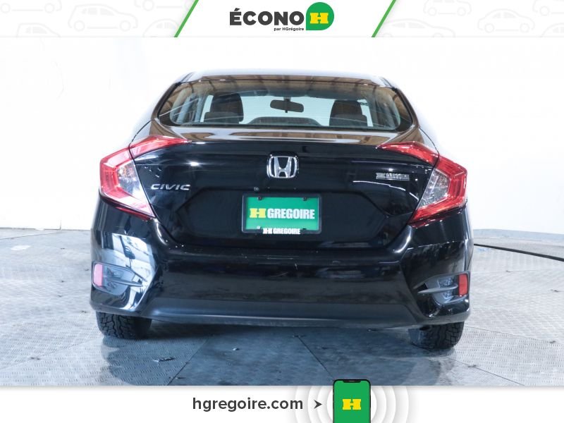 Honda Civic 822001 | LX AUTO GR ÉLEC A/C BLUETOOTH CAMÉRA 2017 Noir Laval - photo #6
