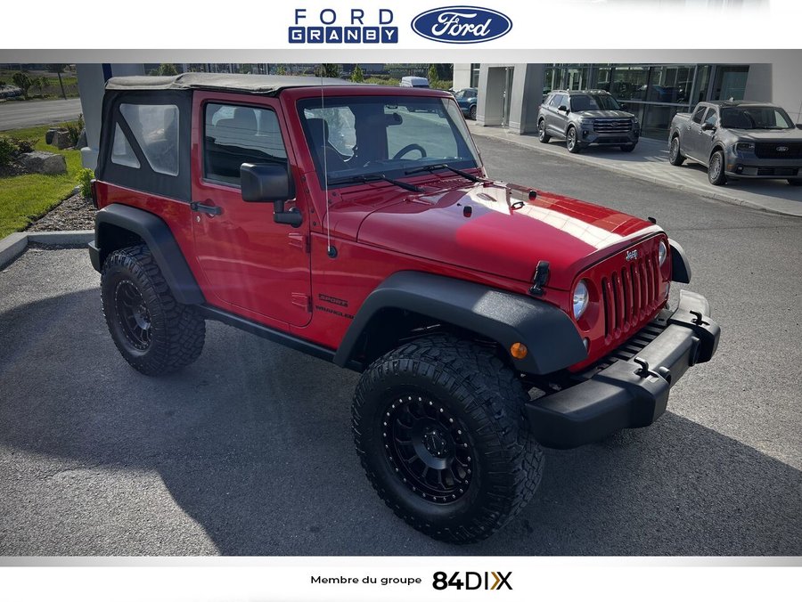 2017 Jeep Wrangler Red