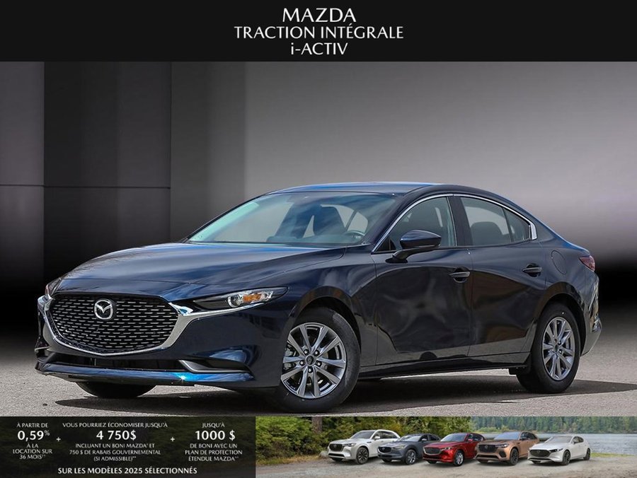 Mazda Mazda3 2025 2025 Bleu cristal foncé mica