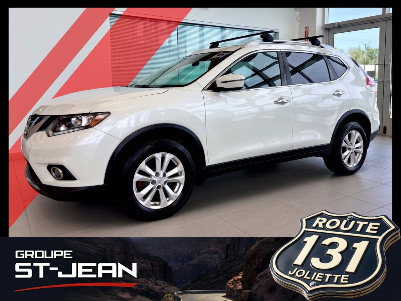 2016 Nissan Rogue White Notre-Dame-des-Prairies - photo #0