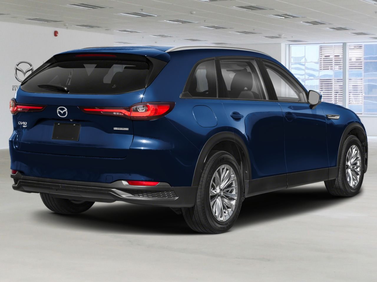 2026 Mazda CX-90 hybride rechargeable GS-L TI Blue Laval - photo #2