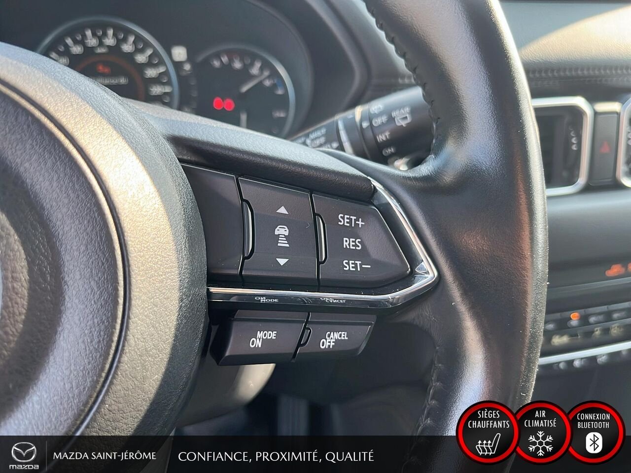 Mazda CX-5 GT | TOIT OUVRANT | CUIR | NAVIGATION | AWD | 2021 Blanc Saint-Jérôme - photo #15