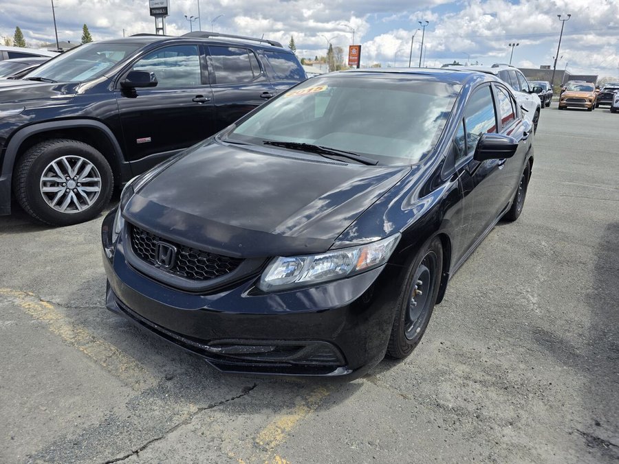 2015 Honda Civic Sedan 2015 Black
