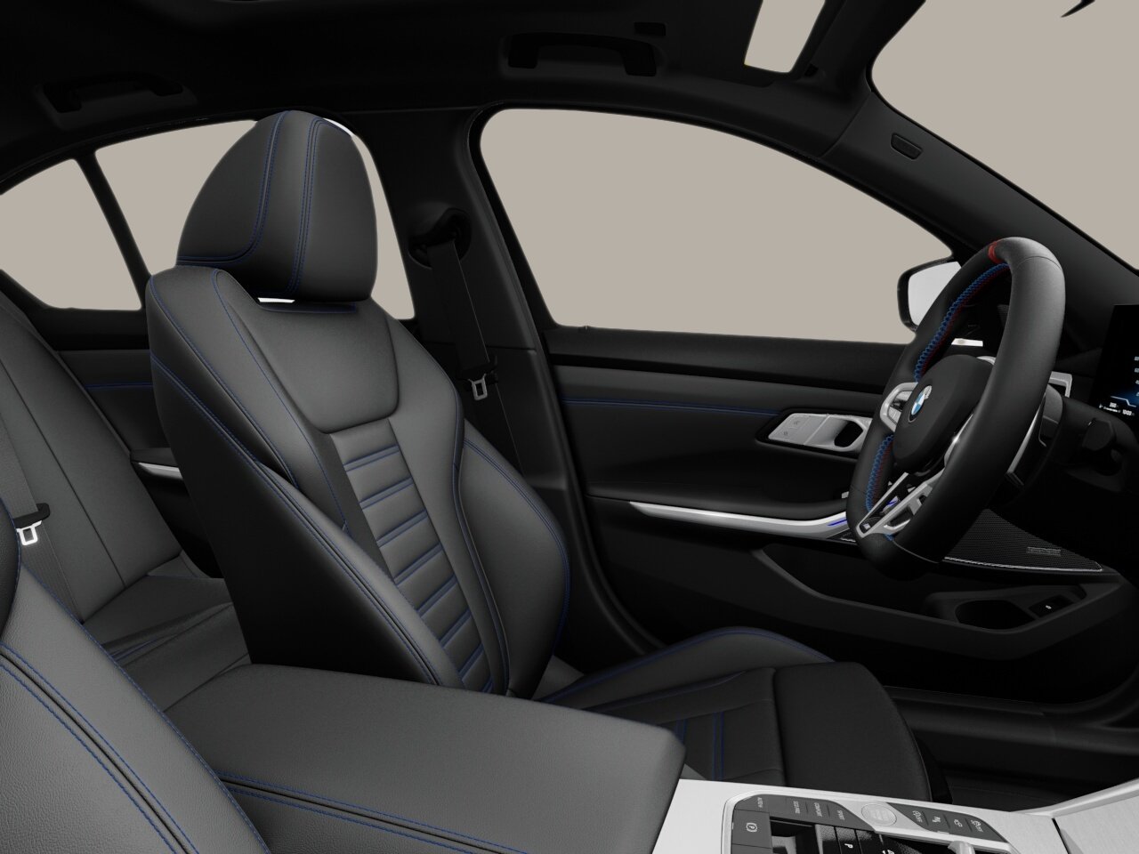 2026 BMW 3 Series M340i xDrive Arctic Race Blue Metallic Blainville - photo #8