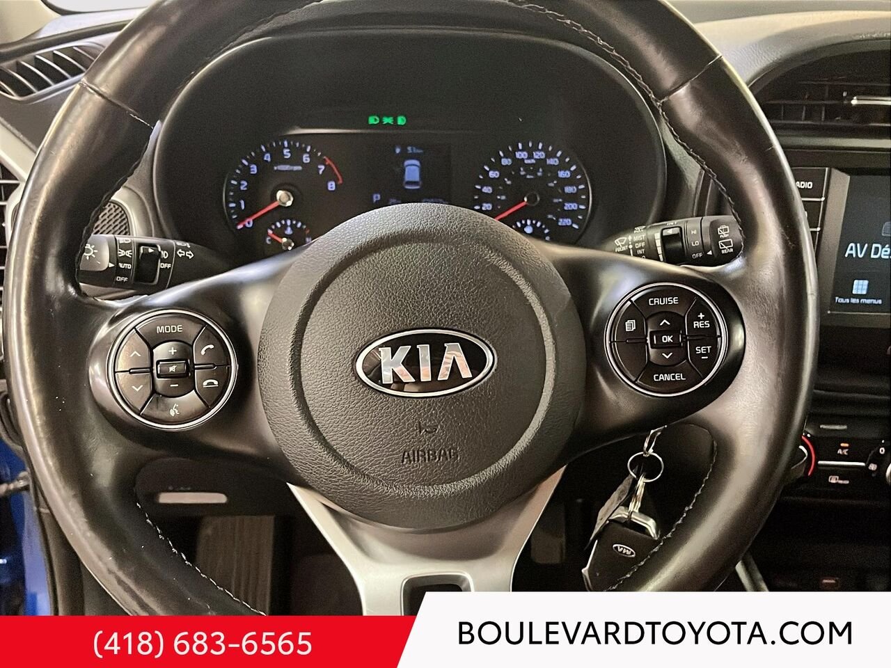 2020 Kia Soul 100157A-61 | EX Blue Québec - photo #9